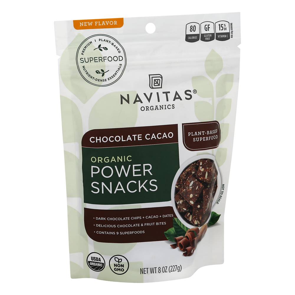 Navitas Organic Chocolate Cacao Power Snacks (8 oz)