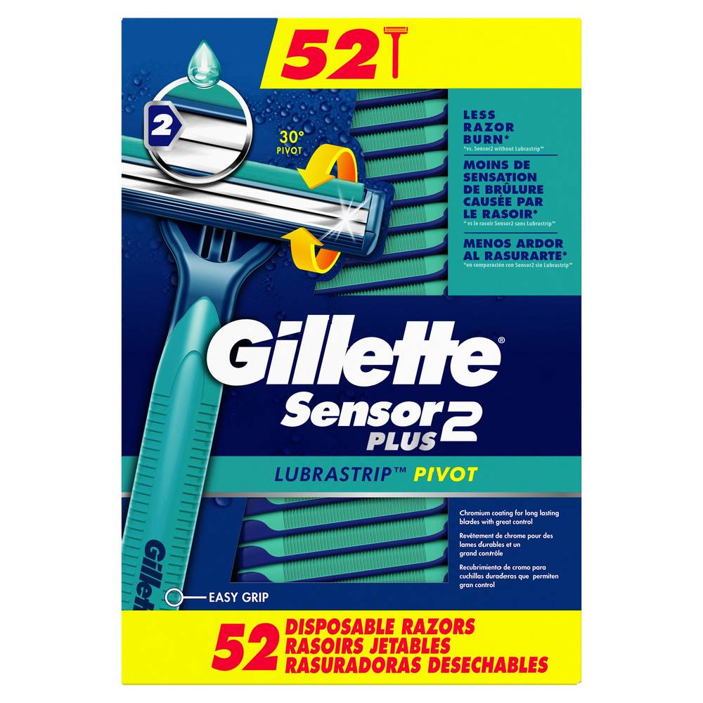 Gillette Sensor 2 Plus Disposable Razors