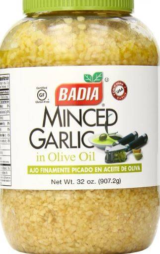 Badia - Minced Garlic In Oil -32 oz Jar