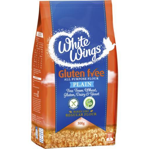 White Wings Gluten Free Plain All Purpose Flour 500g