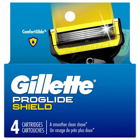 Gillette Proglide Shield Men's Razor Blade Refill (4 ct)