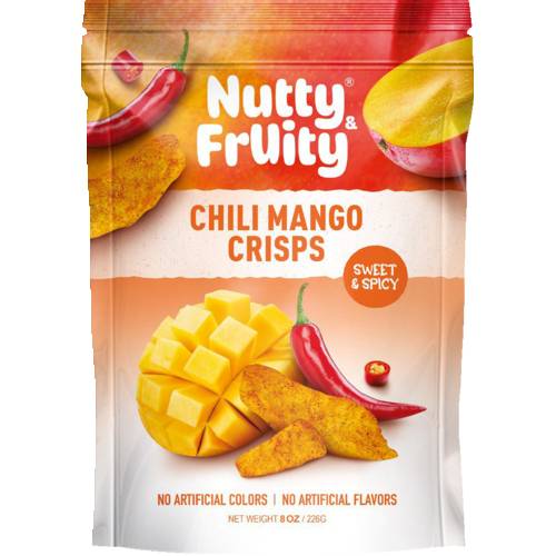 Nutty & Fruity Crisps, Chili Mango (8 oz)