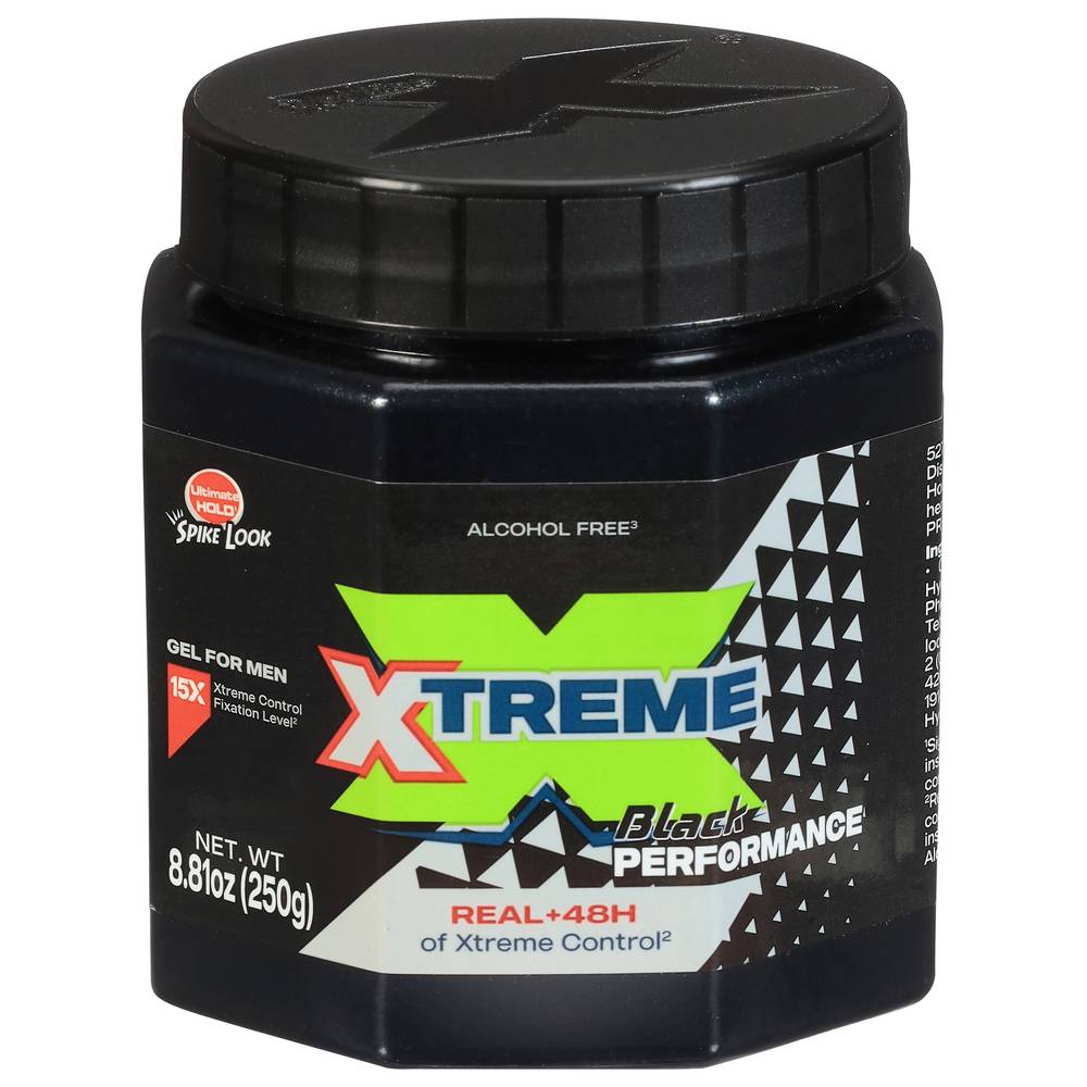 Xtreme Wet Line Black Ultimate Hold Spike 10+ Styling Gel (8.8 oz)