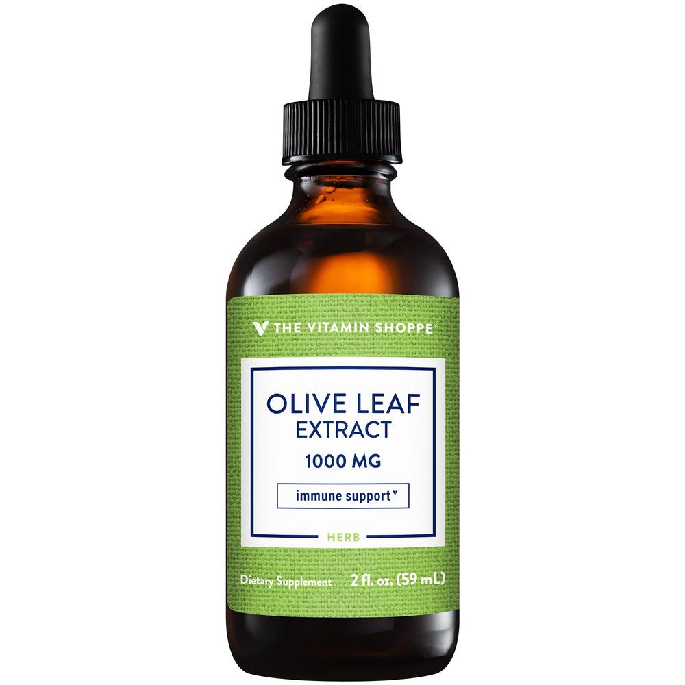 The Vitamin Shoppe Organic Olive Leaf Extract 1000 mg Immune Support