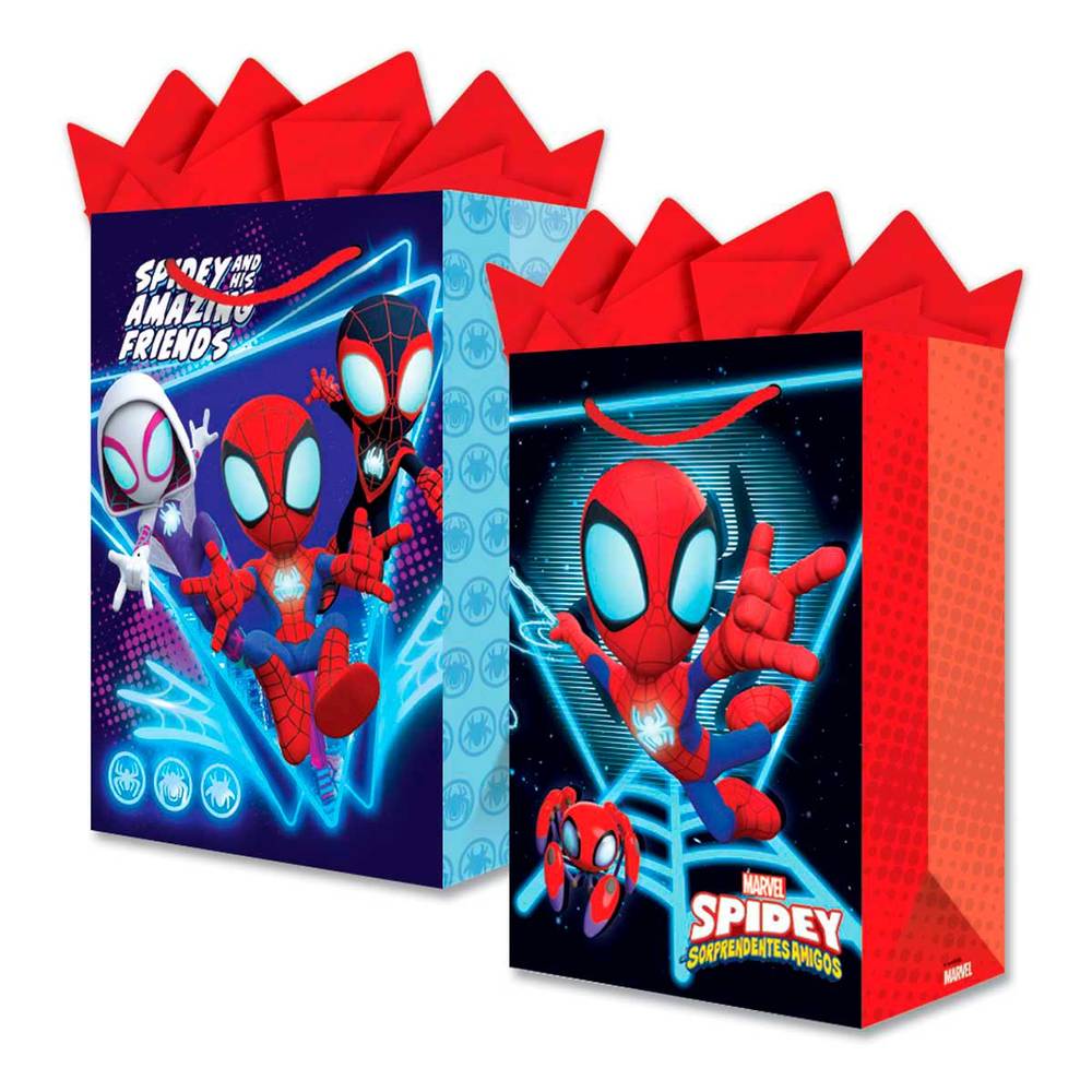 Granmark bolsa de regalo spidey (M)