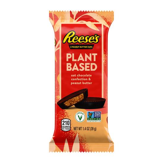 Reese's Plant Based Oat Chocolate Confection & Peanut Butter Cup Bar - 1.4 oz