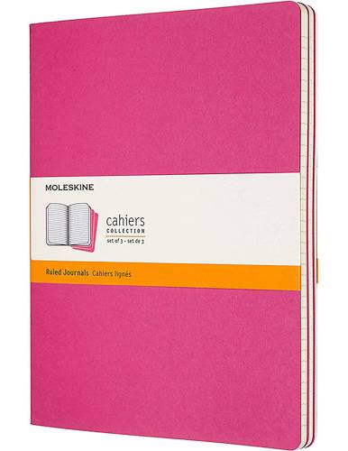 Moleskine · Libreta cahier raya rosa (120 g)