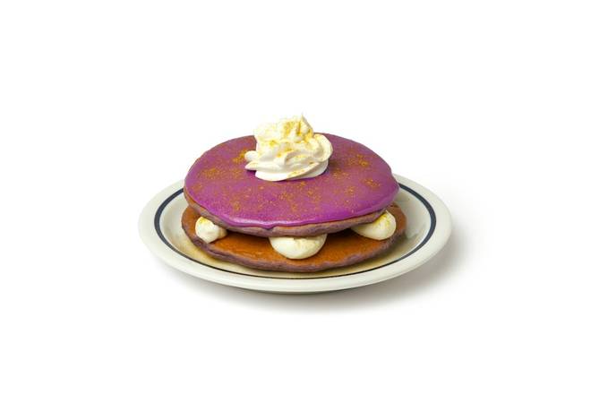 Wonka's Perfectly Purple Pancakes - (Short Stack)