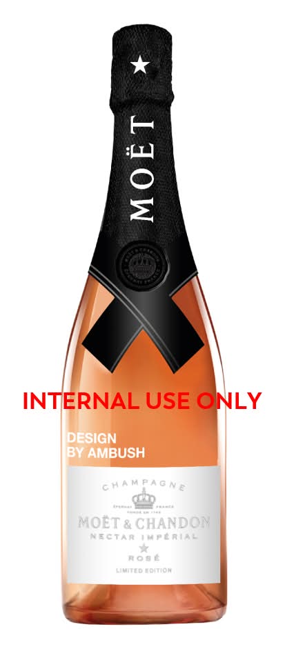 Moët & Chandon Nectar Imperial Rosé Limited Edition Desigh By