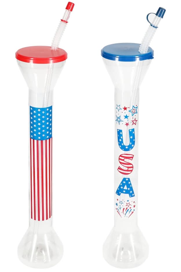 Patriotic LED Yard Cup, 1 ct.