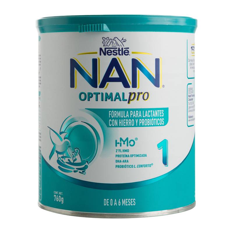 Nan fórmula láctea optimal pro 1 (lata 760 g)