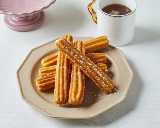 プレーンチュロス✨dipハニー Plain Churros Dipped in Honey Sauce