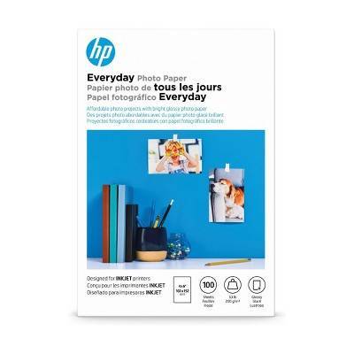 Hp Everyday Photo Paper For Inkjet Printers Glossy