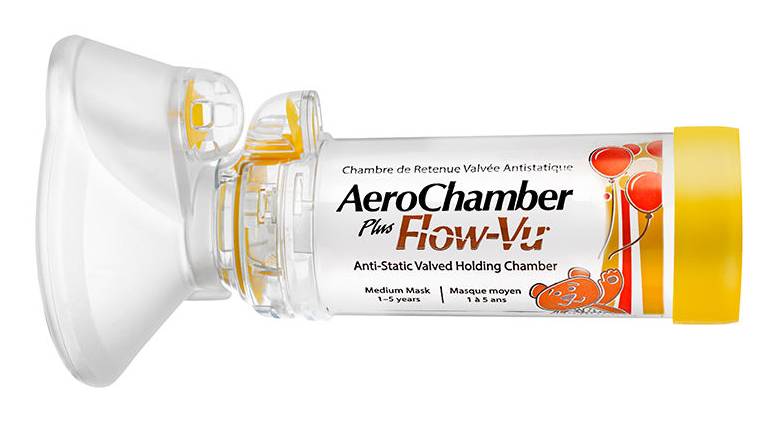 AEROCHAMBER PLUS CHILD MASC.AMAR X1UND AEROCHAMBER