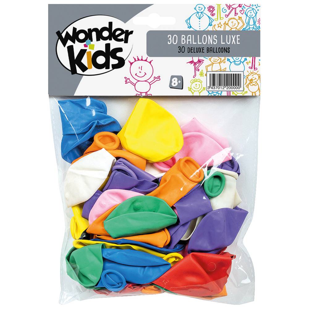 Wonder Kids - Ballons luxe 8+ ans