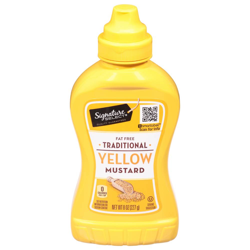 Signature Select Traditional Yellow Mustard (8 oz)