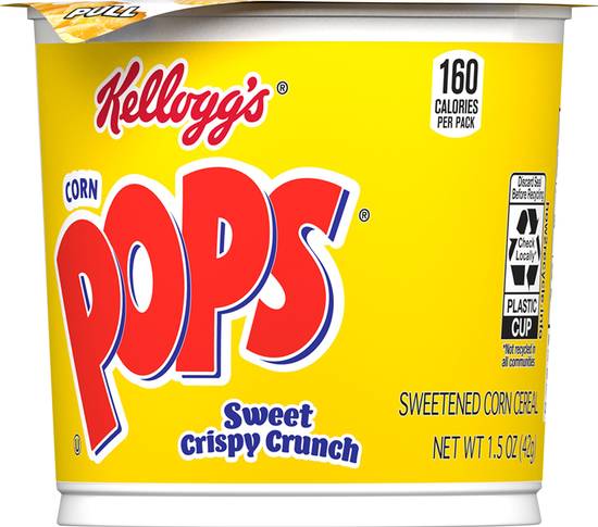 Corn Pops Kellogg's Sweetened Cereal