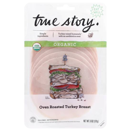 True Story Foods Organic Oven Roasted Turkey Breast