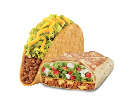 Crunchwrap + Crunchy Taco