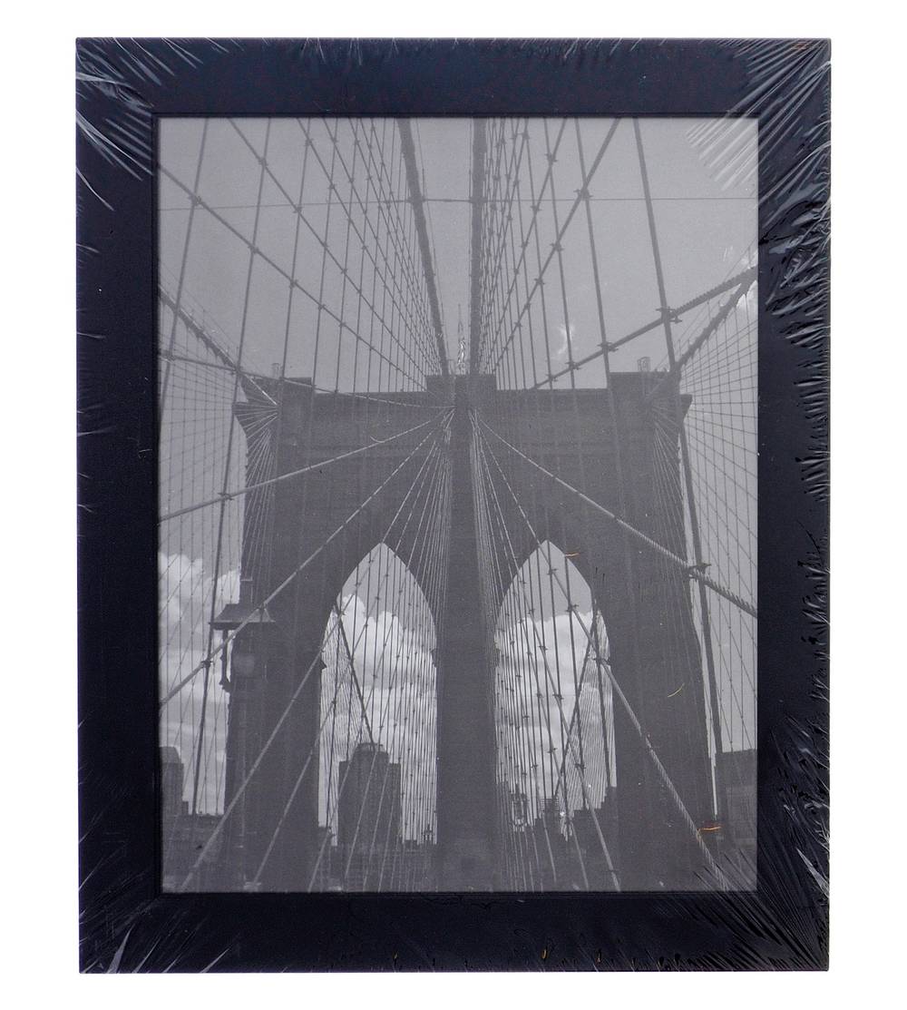 Plastic Photo Frame, 8''x10'', Black