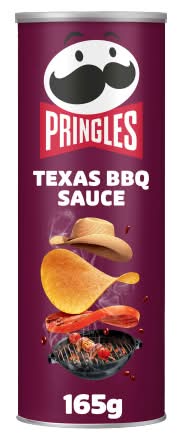 Pringles Barbeque, Potato Crisps (165g)