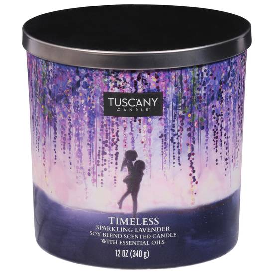 Tuscany Candle Timeless Sparkling Lavender Candle