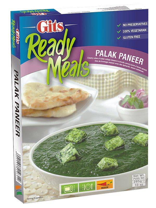 Gits Heat and Eat Palak Paneer 285 g