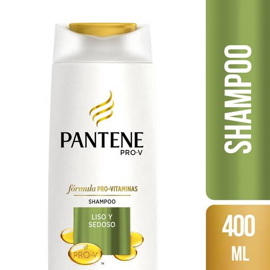 Pantene shampoo liso y sedoso (botella 400 ml), Delivery Near You