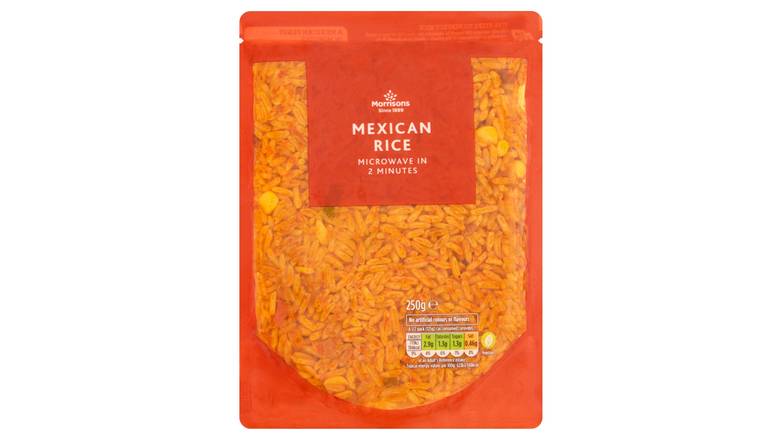 Morrisons Mexican Microwave Rice 250g