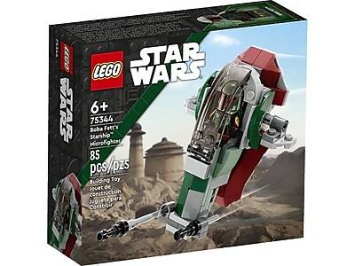 Lego Star Wars Boba Fett's Starship Microfighter 75344 Building Toy ( 85 ct)