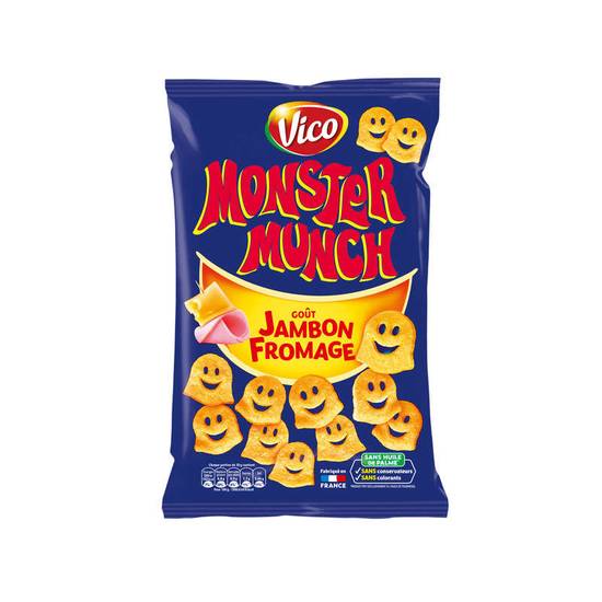 Biscuits apéritifs - Monster Munch - Saveur jambon fromage