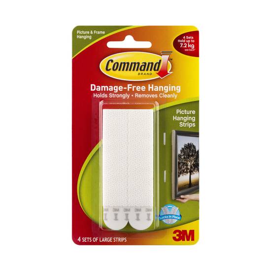 Command 3M Damage-Free Hanging Large Strips 