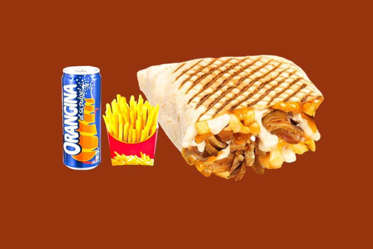 Menu Tacos Kebab Poulet