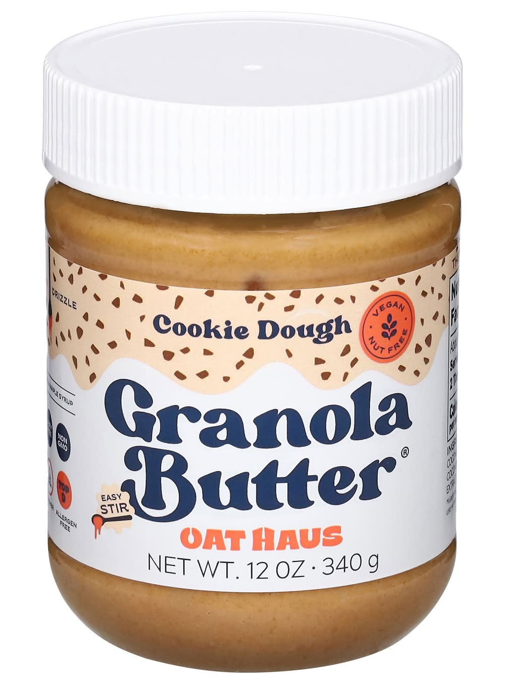 Oat Haus Organic Granola Butter, Cookie Dough (12 oz)