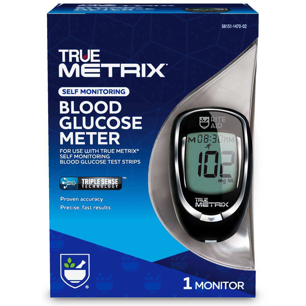 Rite Aid Truemetrix Self Monitoring Blood Glucose Meter