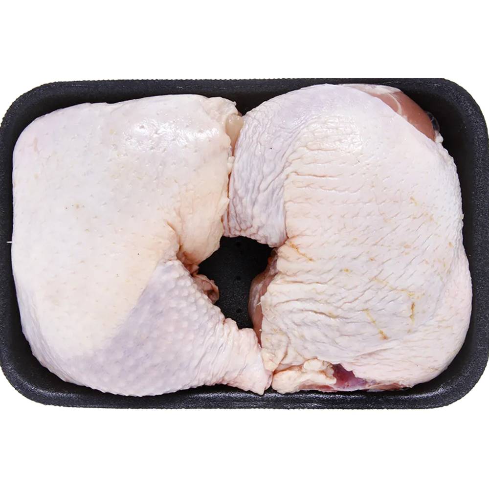 Coxa com sobrecoxa de frango (embalagem: 1 kg aprox)