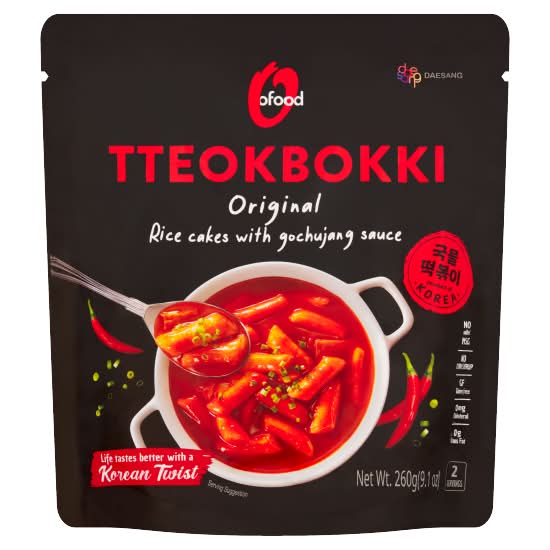 O’FOOD Original Tteokbokki (260g)