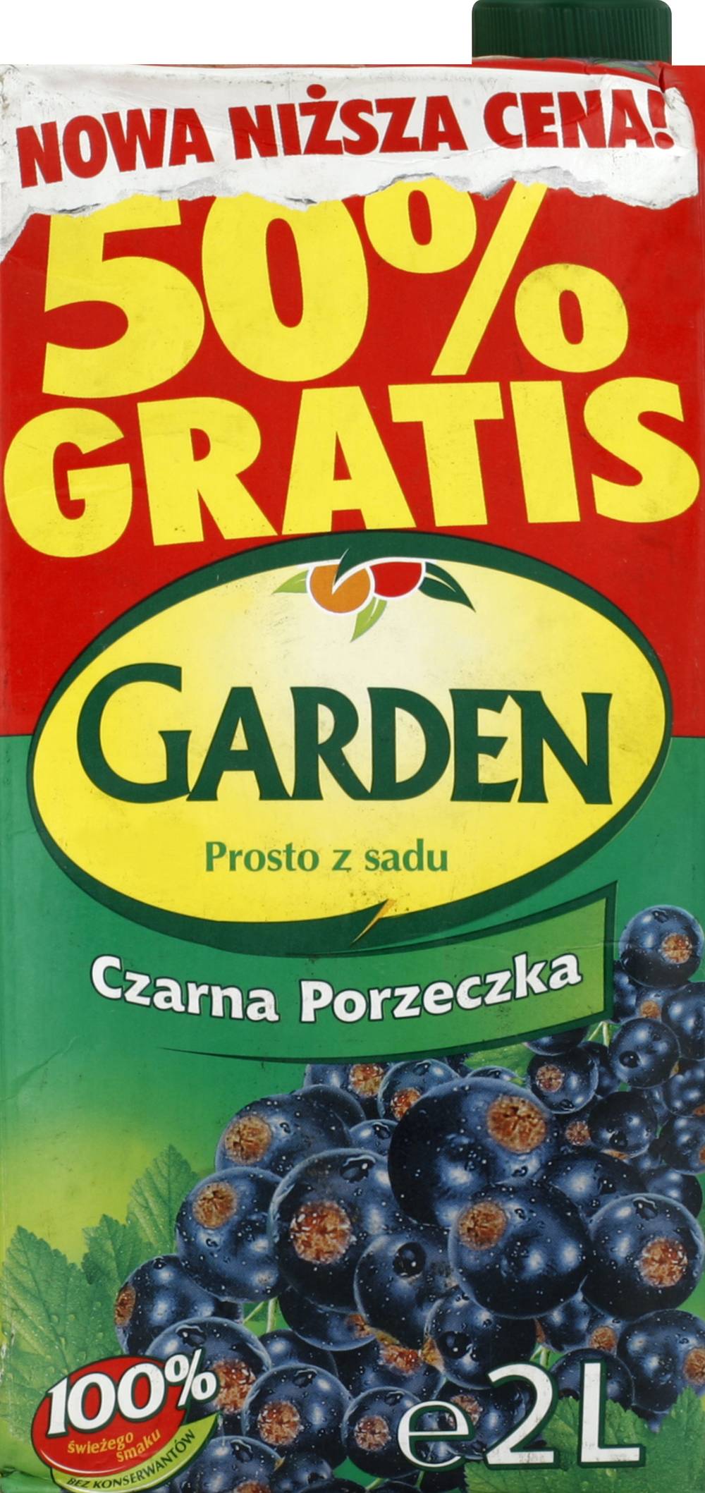 Garden Blackcurrant Drink (2 L)