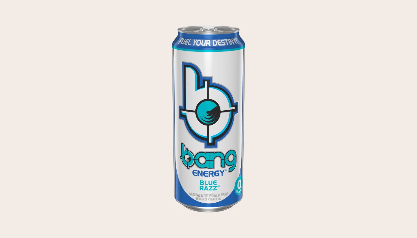 Bang Blue Razz 16oz