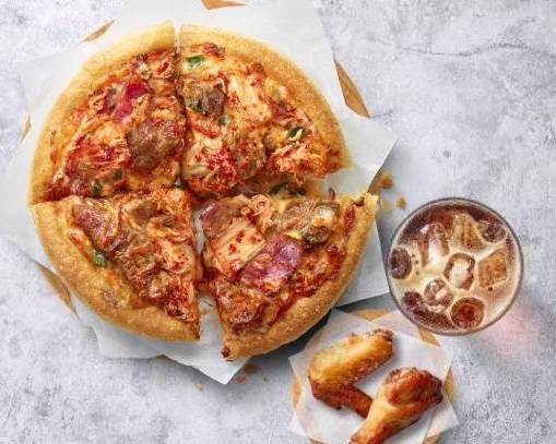 韓式泡菜燒肉比薩獨享餐 Korean Kim Chi BBQ Pizza Exclusive Meal【Personal Combo】