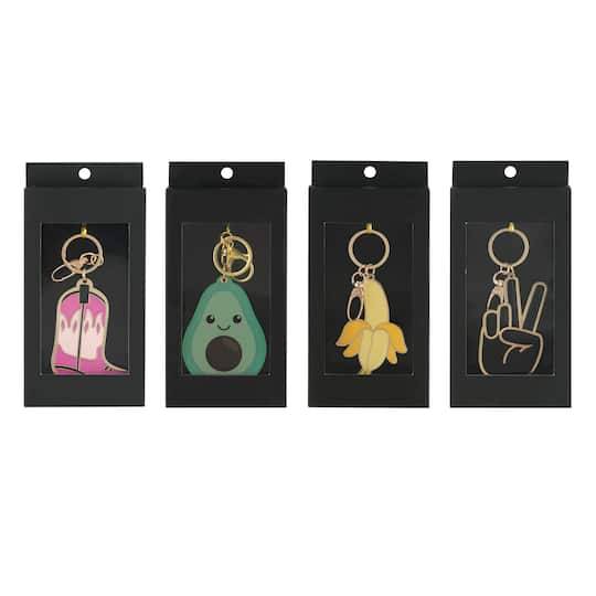 Assorted Whimsical Icon Key Chain By Ashland