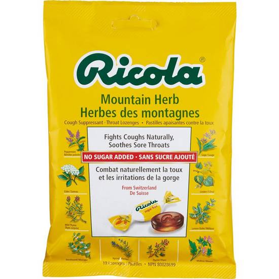 Ricola · Throat Drops, Mountain Herb - Throat Drops, Mountain Herb