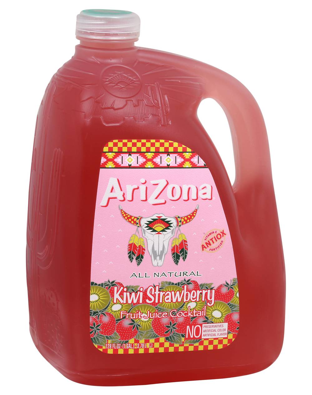 AriZona Kiwi Strawberry Fruit Juice Cocktail (128 fl oz)