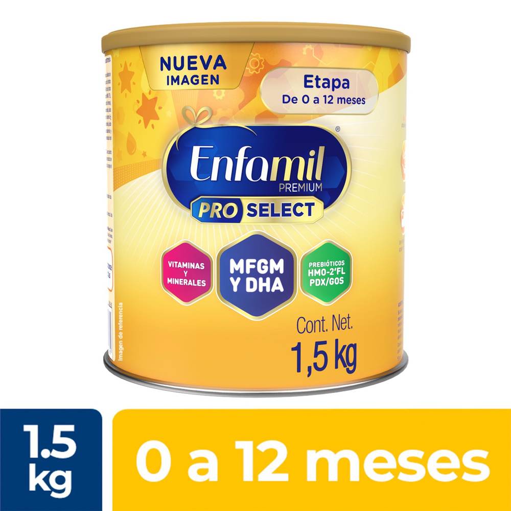 Enfamil · Premium proselect fórmula láctea etapa 1, 0 a 12 meses (1,5 kg)