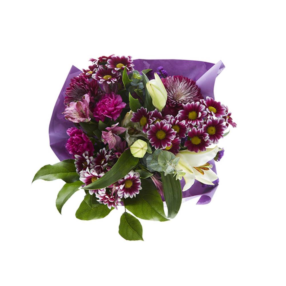 Nob Hill Trading Co. Royal Purple Flower Bouquet 1 Ea