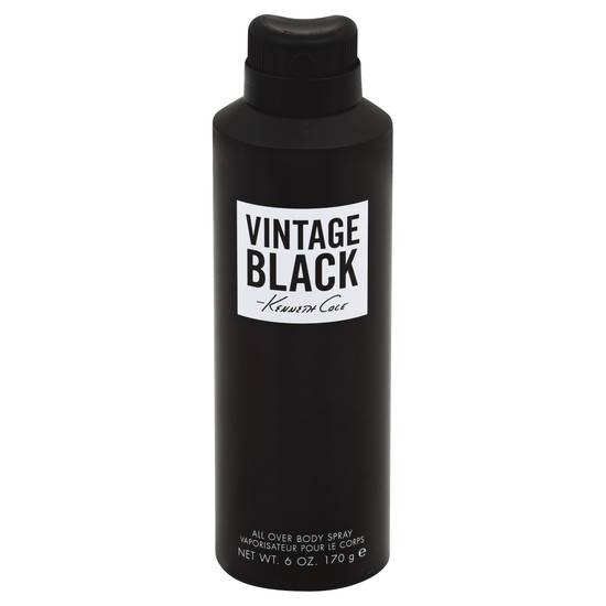 Vintage Black Body Spray For Men