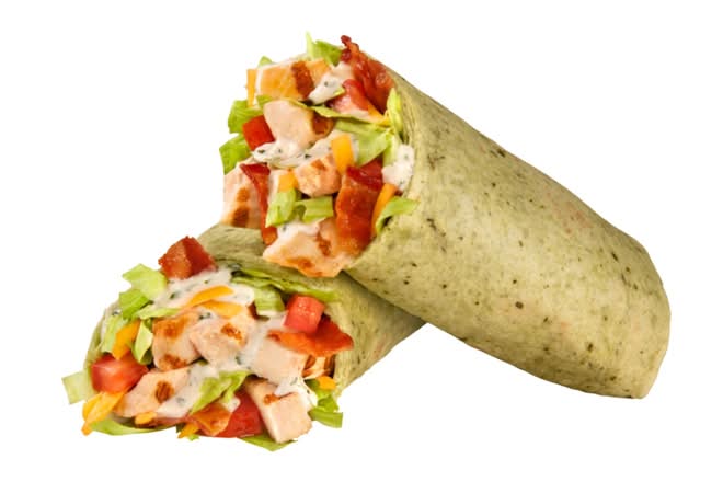 Bacon Ranch Chicken Wrap