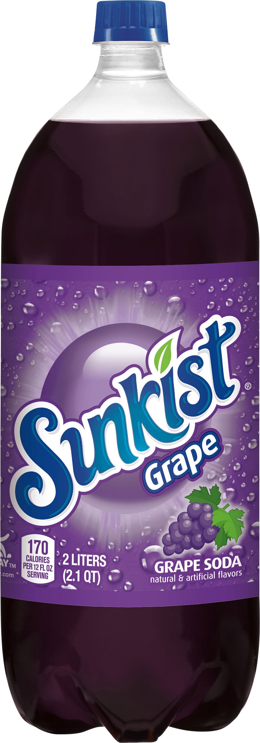 Sunkist Soda, Grape (2 L)
