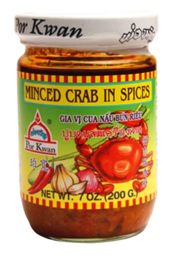 Por Kwan Minced Crab in Spices (200g)