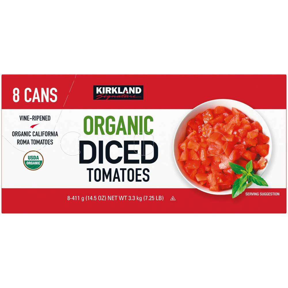 Kirkland Signature Organic Diced Tomatoes